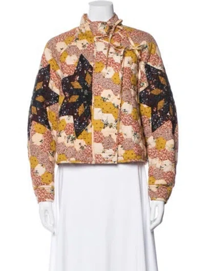 Pre-owned Ulla Johnson Printed Jacket In Multi