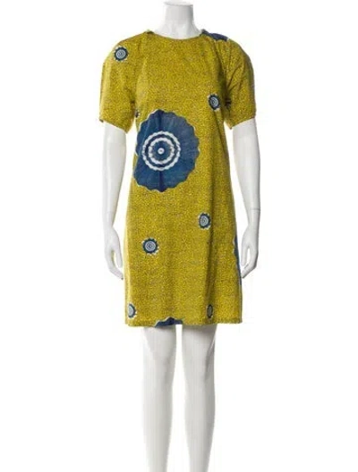 Pre-owned Ulla Johnson Printed Knee-length Dress In Multi