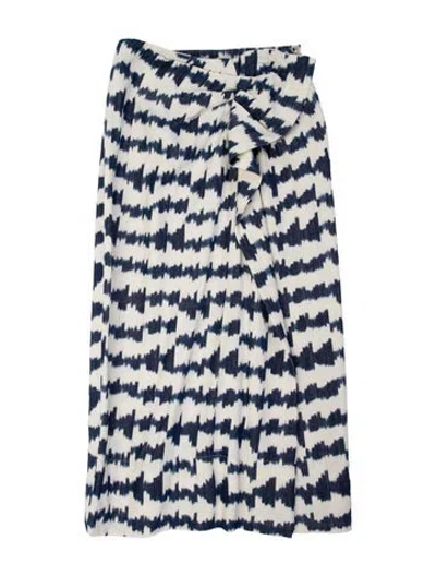 Pre-owned Ulla Johnson Printed Knee-length Skirt In Neutral