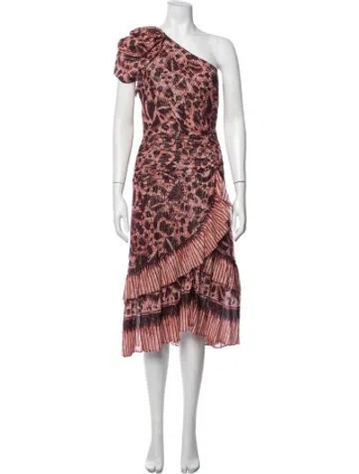 Pre-owned Ulla Johnson Printed Long Dress