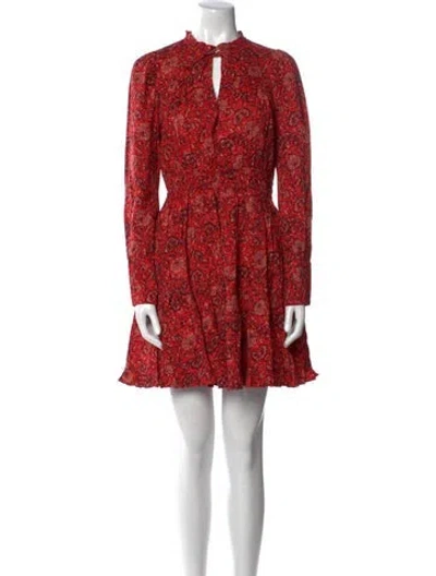 Pre-owned Ulla Johnson Printed Mini Dress