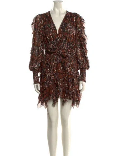 Pre-owned Ulla Johnson Printed Mini Dress