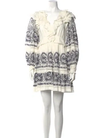Pre-owned Ulla Johnson Printed Mini Dress