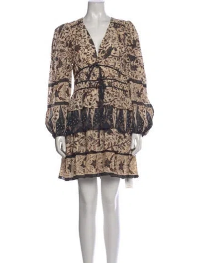Pre-owned Ulla Johnson Printed Mini Dress