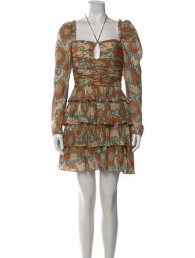 Pre-owned Ulla Johnson Printed Mini Dress