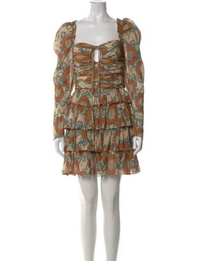 Pre-owned Ulla Johnson Printed Mini Dress