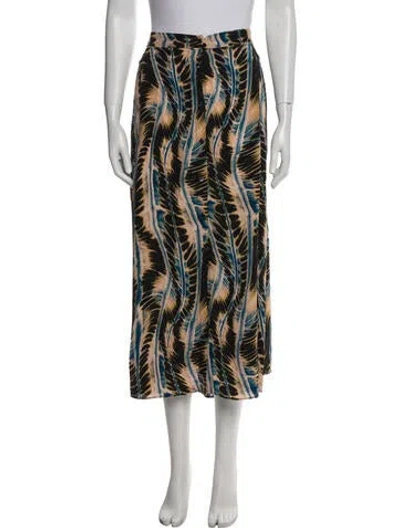 Pre-owned Ulla Johnson Printed Mini Dress In Multi