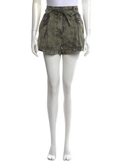 Pre-owned Ulla Johnson Printed Mini Shorts In Neutrals