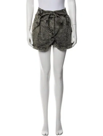 Pre-owned Ulla Johnson Printed Mini Shorts In Neutrals