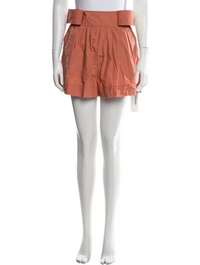 Pre-owned Ulla Johnson Printed Mini Shorts In Pink