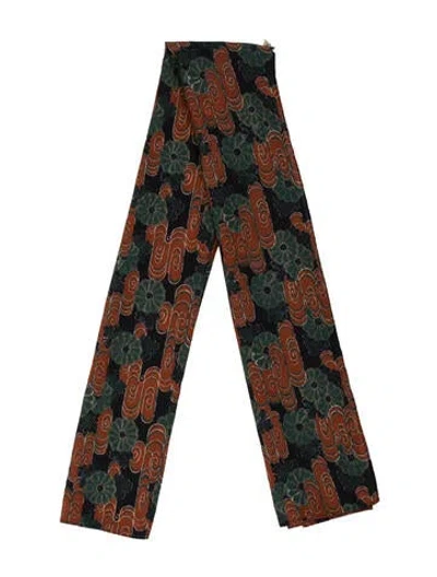 Pre-owned Ulla Johnson Printed Pareo In Green