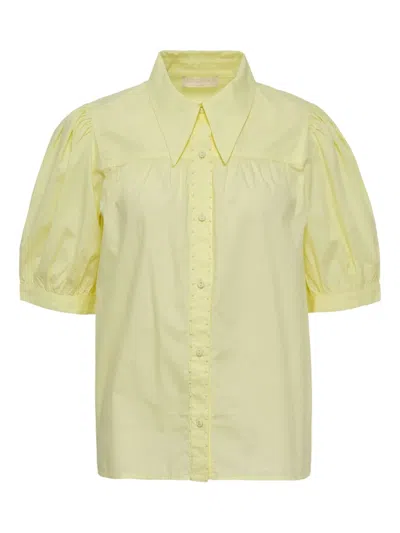 Ulla Johnson Hemd Mit Puffärmeln In Green