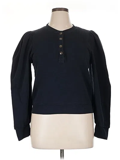 Pre-owned Ulla Johnson Pullover Sweater In Black
