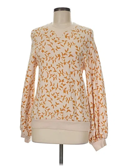 Pre-owned Ulla Johnson Pullover Sweater In Orange