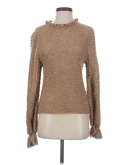 Pre-owned Ulla Johnson Pullover Sweater In Tan