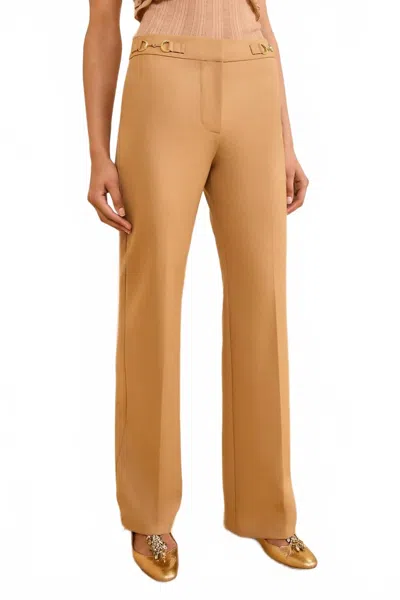 Ulla Johnson Quartier Mid-rise Pants In Brown