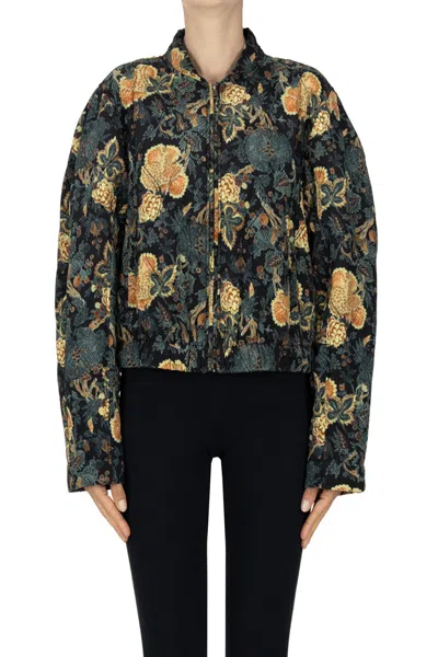 Ulla Johnson Quilted Bomber Jacket In Multicoloured