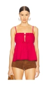 Ulla Johnson Quinn Top In Cosmos