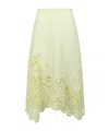 Ulla Johnson Rae Maxi Skirt In Green