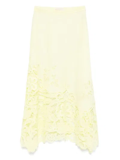 Ulla Johnson Rae Maxi Skirt In Grün