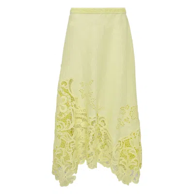 Ulla Johnson Rae Skirt In Yellow