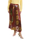 Ulla Johnson Rami Midi Skirt In Multi