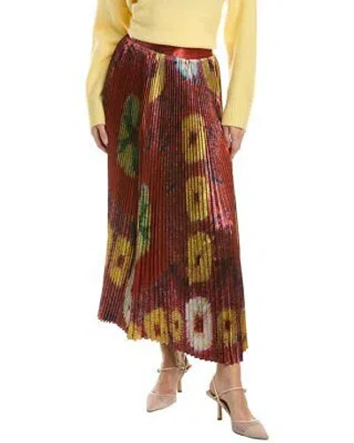 Pre-owned Ulla Johnson Rami Midi Skirt Women's In Multicolor