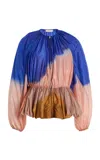 Ulla Johnson Rana Printed Jacket In Multi