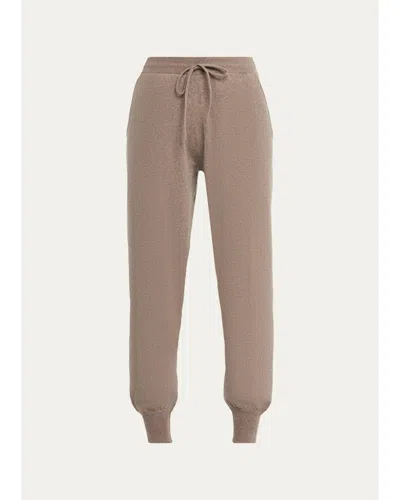 Ulla Johnson Raquelle Cashmere Joggers In Driftwood