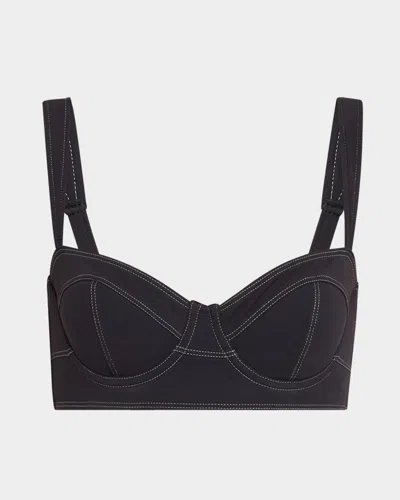 ULLA JOHNSON RAVELLO BIKINI TOP