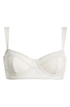 Ulla Johnson Ravello Underwire Bikini Top In Cowrie