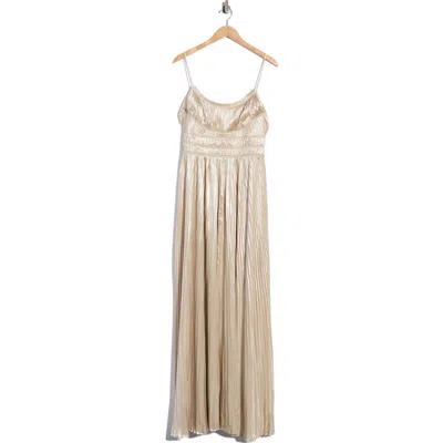 Ulla Johnson Reine Pleated Gown In Gray