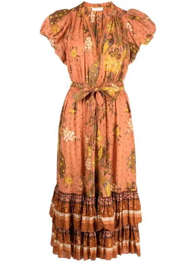 Ulla Johnson Remi Dress In Brown