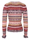 Ulla Johnson Maci Long-sleeve Knit Pullover In Multi