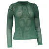 Ulla Johnson Rio Top In Green Cotton In Green