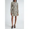 Ulla Johnson Roanne Tie-detailed Mini Shirt Dress In Moonstone