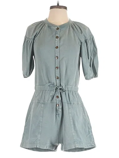 Pre-owned Ulla Johnson Romper In Blue