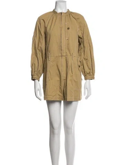 Pre-owned Ulla Johnson Romper In Neutral