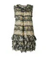 Ulla Johnson Miri Ruffled Silk Mini Dress In Multicolor