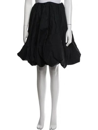 Pre-owned Ulla Johnson Ruffle Embellishment Mini Skirt In Black