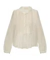 Ulla Johnson Ruffled Blouse In Neutral