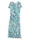 Ulla Johnson Ruffled Maxi Dress In Blue