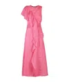Ulla Johnson Ruffled Midi Dress In Multi
