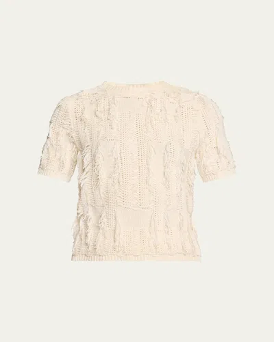 Ulla Johnson Rumi Knit Top In Pristine