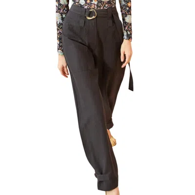 Ulla Johnson Sabina Pant In Noir In Black