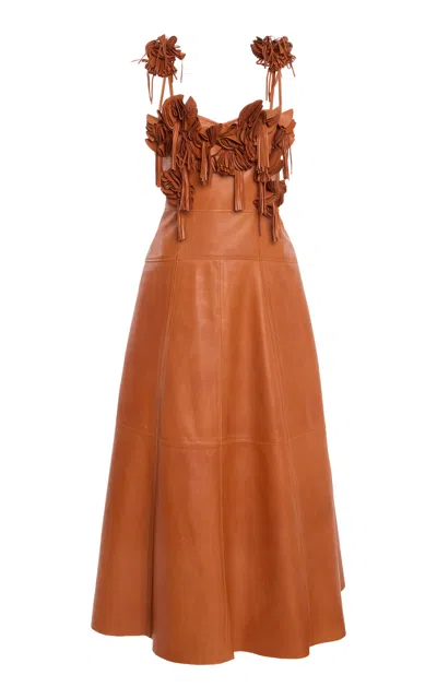 Ulla Johnson Sabrina Dress In Brown