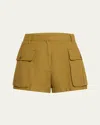Ulla Johnson Sadie Short In Lichen In Lichen