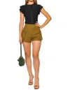 Ulla Johnson Sadie Short In Lichen In Brown
