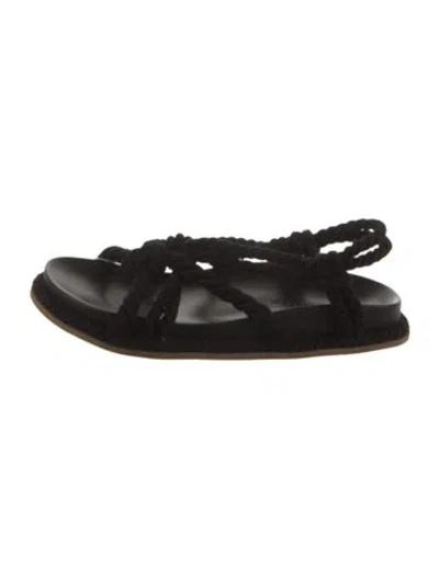 Pre-owned Ulla Johnson Sandals In Black