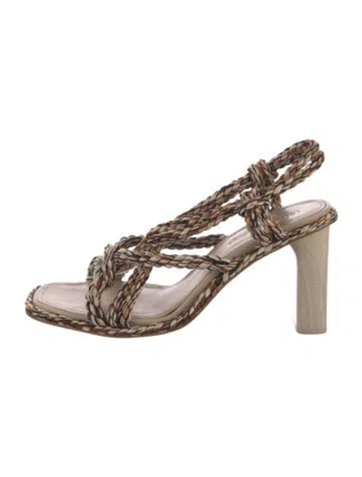 Pre-owned Ulla Johnson Sandals In Neutrals